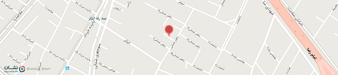 عکس کوچه باهنر شمالی 8 نیشابور