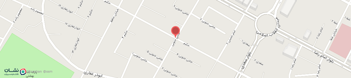 عکس خیابان جامی جنوبی شیروان