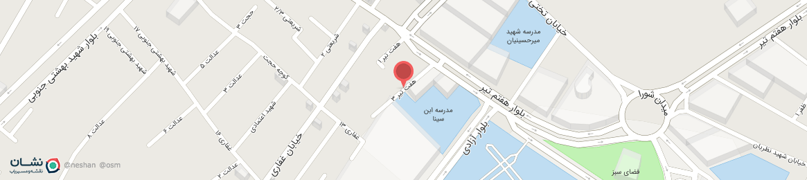 عکس خیابان هفت تیر 3 شهر بابک