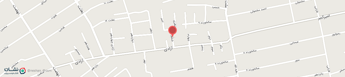 عکس خیابان ششم ساری