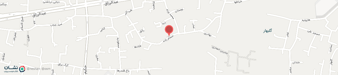 عکس خیابان حسام زاده اصفهان