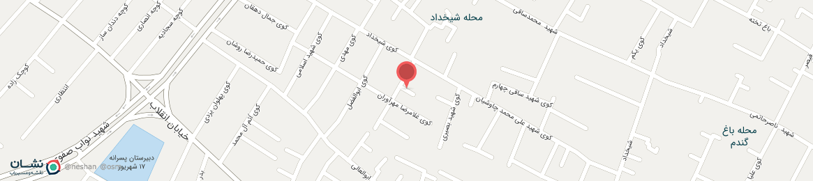 عکس خیابان کوی شهید مهرآوران یزد