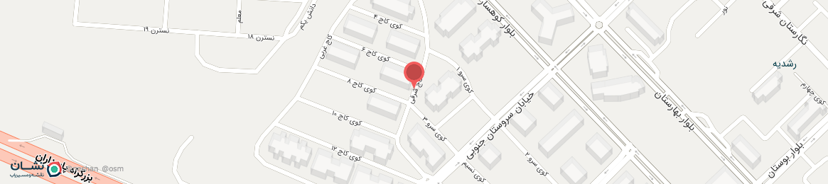 عکس خیابان کاج شرقی تبریز