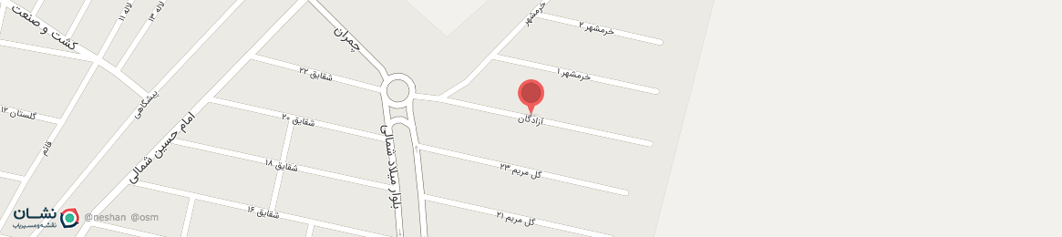 عکس خیابان آزادگان نظرآباد