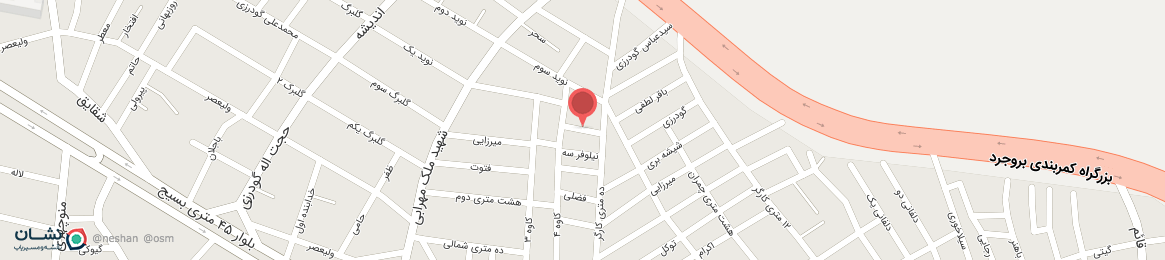 عکس خیابان شهید علی گودرزی بروجرد