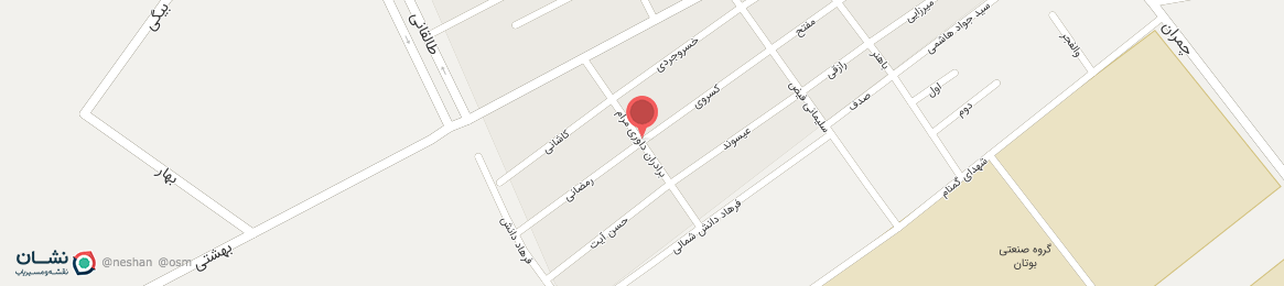 عکس خیابان برادران داوری مرام چهاردانگه