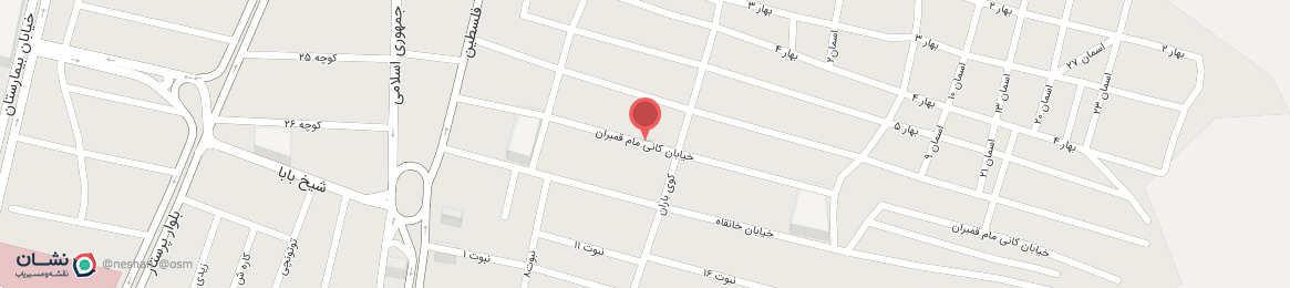 عکس خیابان کانی مام قمبران مهاباد