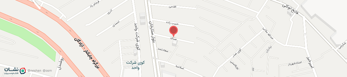 عکس خیابان صدف تبریز