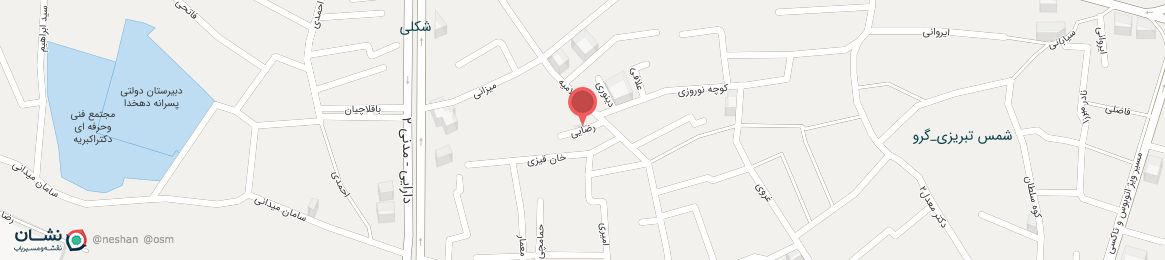 عکس خیابان رضایی تبریز