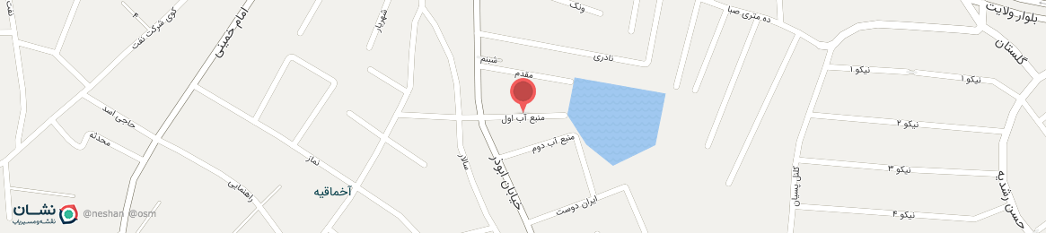 عکس خیابان منبع آب اول تبریز