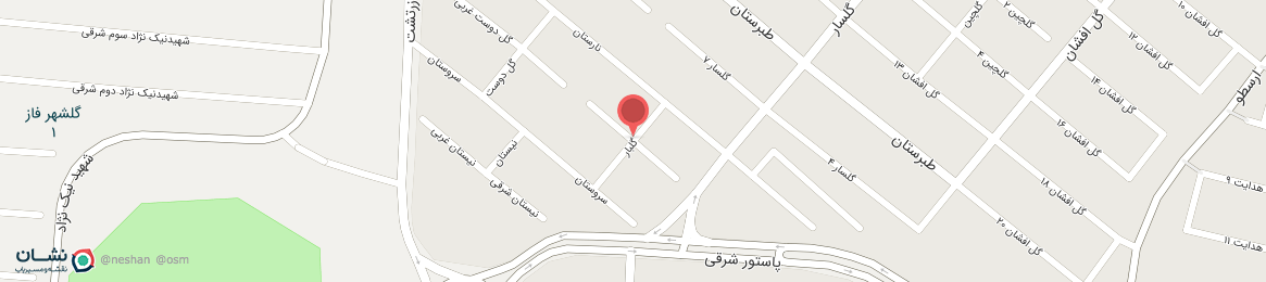 عکس خیابان گل دوست غربی زنجان