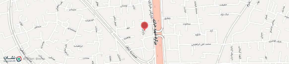 عکس خیابان باغ بزرگ اصفهان