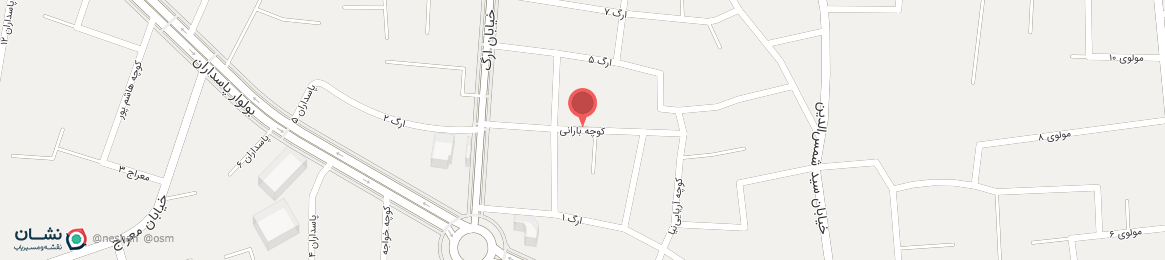 عکس خیابان بارانی بم