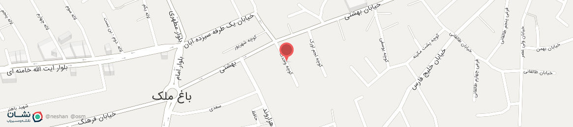 عکس خیابان وحدت باغملک