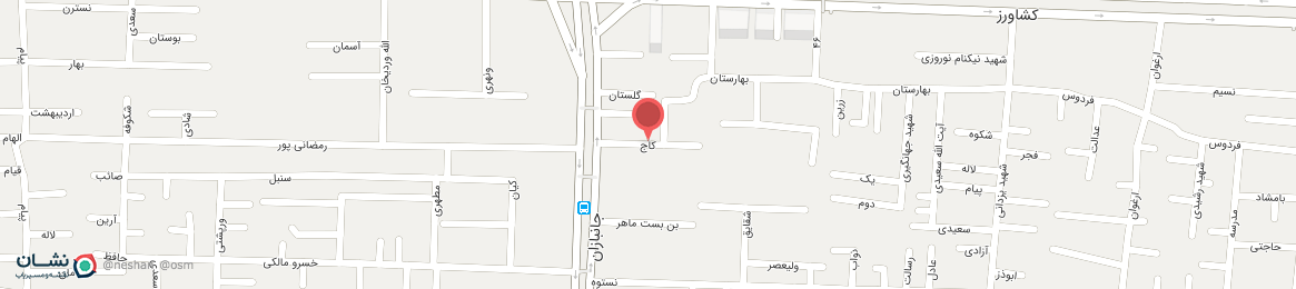 عکس خیابان کاج اصفهان