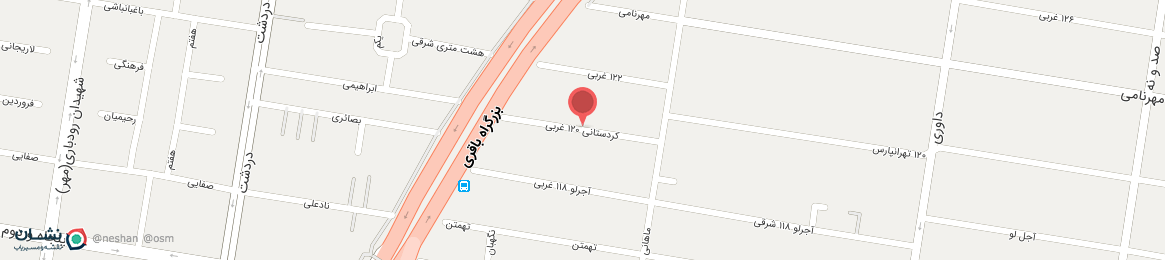 عکس خیابان کردستانی 120 غربی تهران