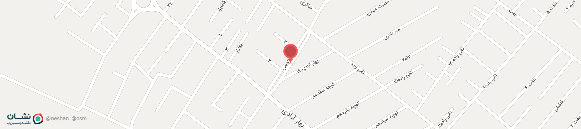 عکس خیابان نورالدینی یزد