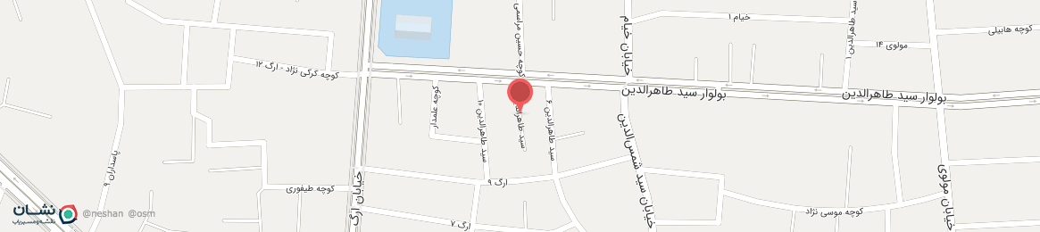 عکس خیابان سید طاهرالدین 8 بم