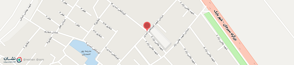 عکس خیابان شهید کوچکعلی اسدی شهر بابک