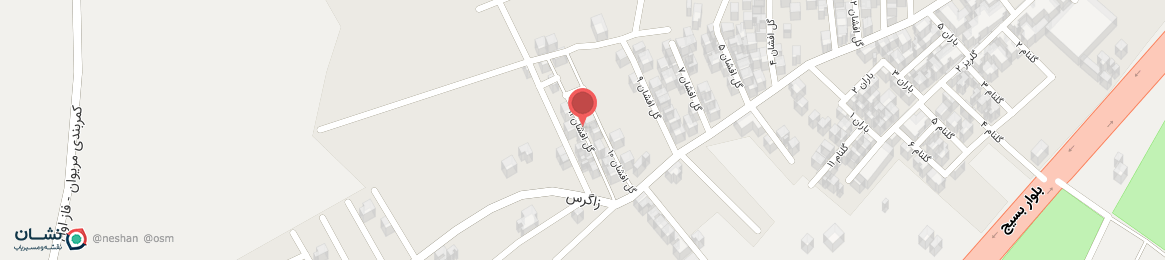 عکس خیابان گل افشان 11 مریوان