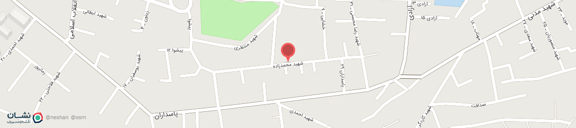 عکس خیابان شهید محمدزاده بهشهر