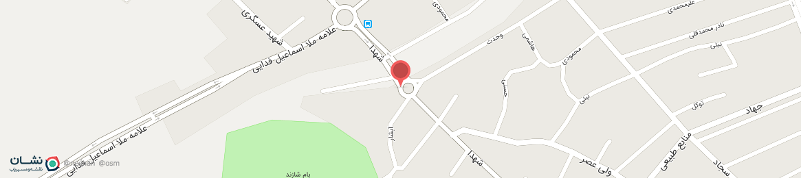 عکس میدان شهدا شازند