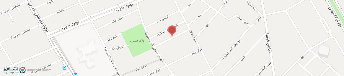 عکس خیابان شرقی چهار کرمان