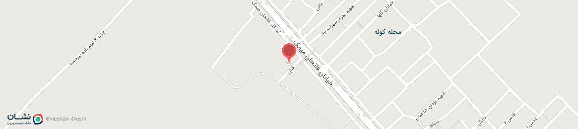 عکس خیابان دسترسی مسجد آسمان آباد