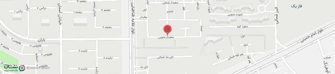 عکس خیابان سفیدار جنوبی پرند