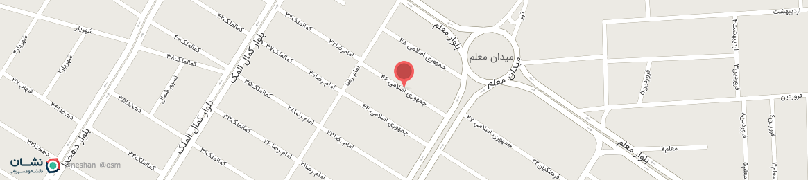 عکس کوچه جمهوری اسلامی 46 کاشمر