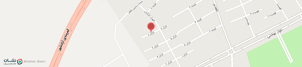 عکس کوچه کارگر 8 آزادشهر