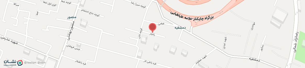 عکس خیابان رامیار تبریز