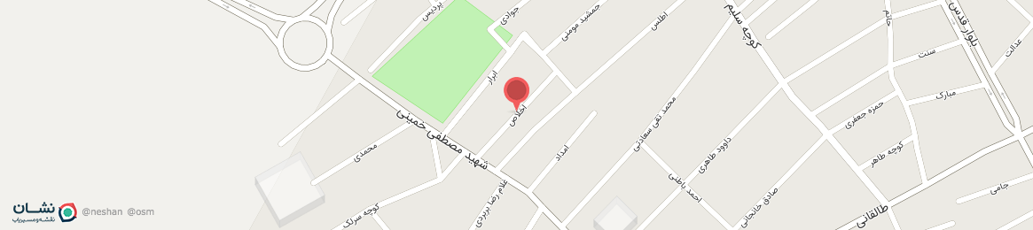 عکس خیابان اخلاص خمین