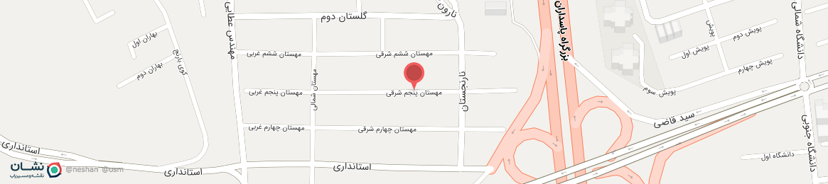 عکس خیابان مهستان پنجم شرقی تبریز