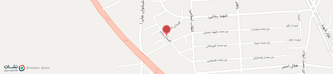 عکس خیابان گلستان پنجم عجب شیر