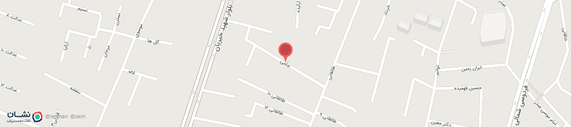 عکس خیابان جامی نوشهر