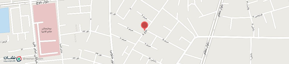 عکس کوچه مریم - بلوچ 5 - نور 35 ایرانشهر