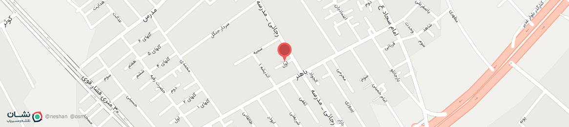 عکس خیابان اول گلستان