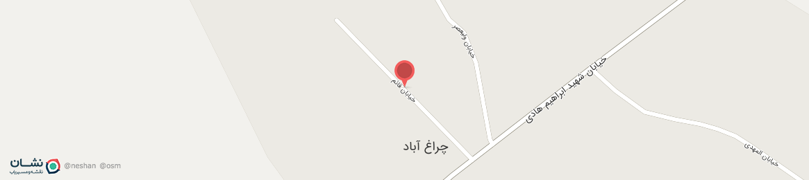 عکس خیابان قائم چراغ آباد