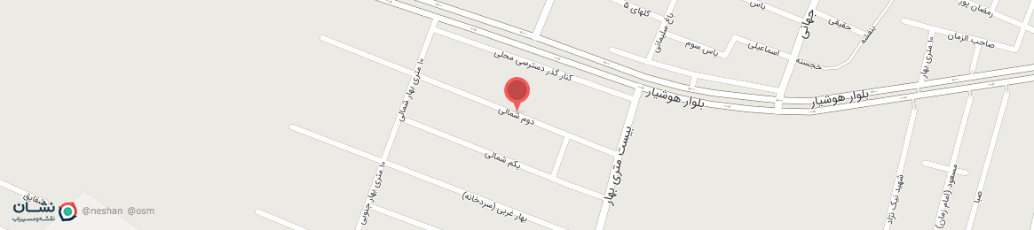 عکس خیابان دوم شمالی کرج