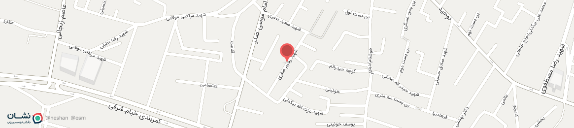 عکس خیابان شهید رحیم صفری زنجان