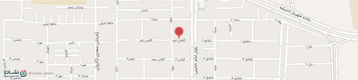 عکس خیابان گلشن دوم شهریار