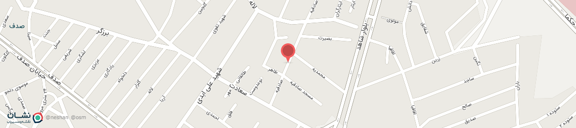 عکس خیابان صادقیه همدان