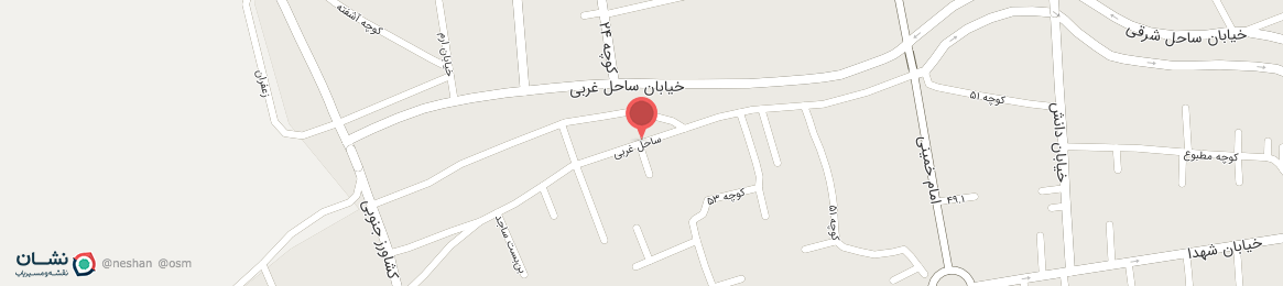 عکس خیابان ساحل غربی فرخ شهر