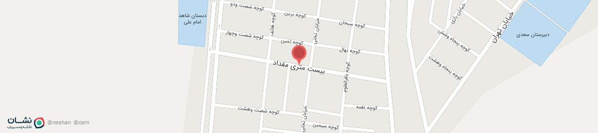 عکس خیابان بیست متری مقداد بروجن