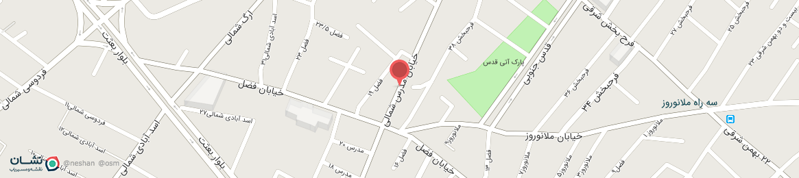 عکس خیابان مدرس شمالی نیشابور