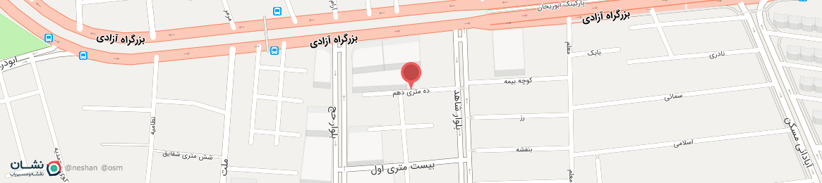 عکس خیابان ده متری دهم تبریز