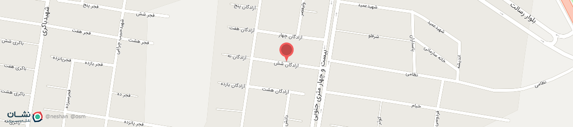 عکس خیابان آزادگان شش ملکان