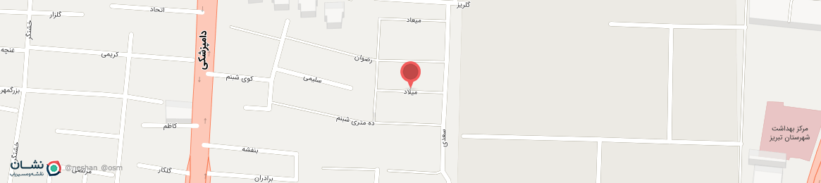 عکس خیابان میلاد تبریز