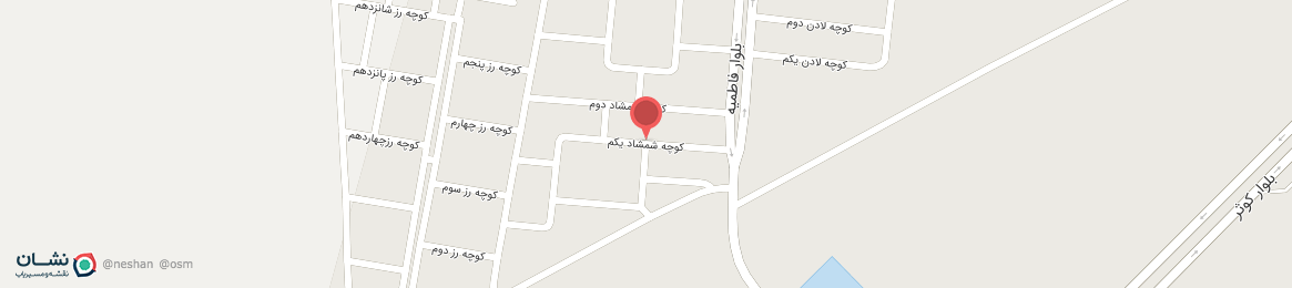 عکس خیابان شمشاد یکم تفت